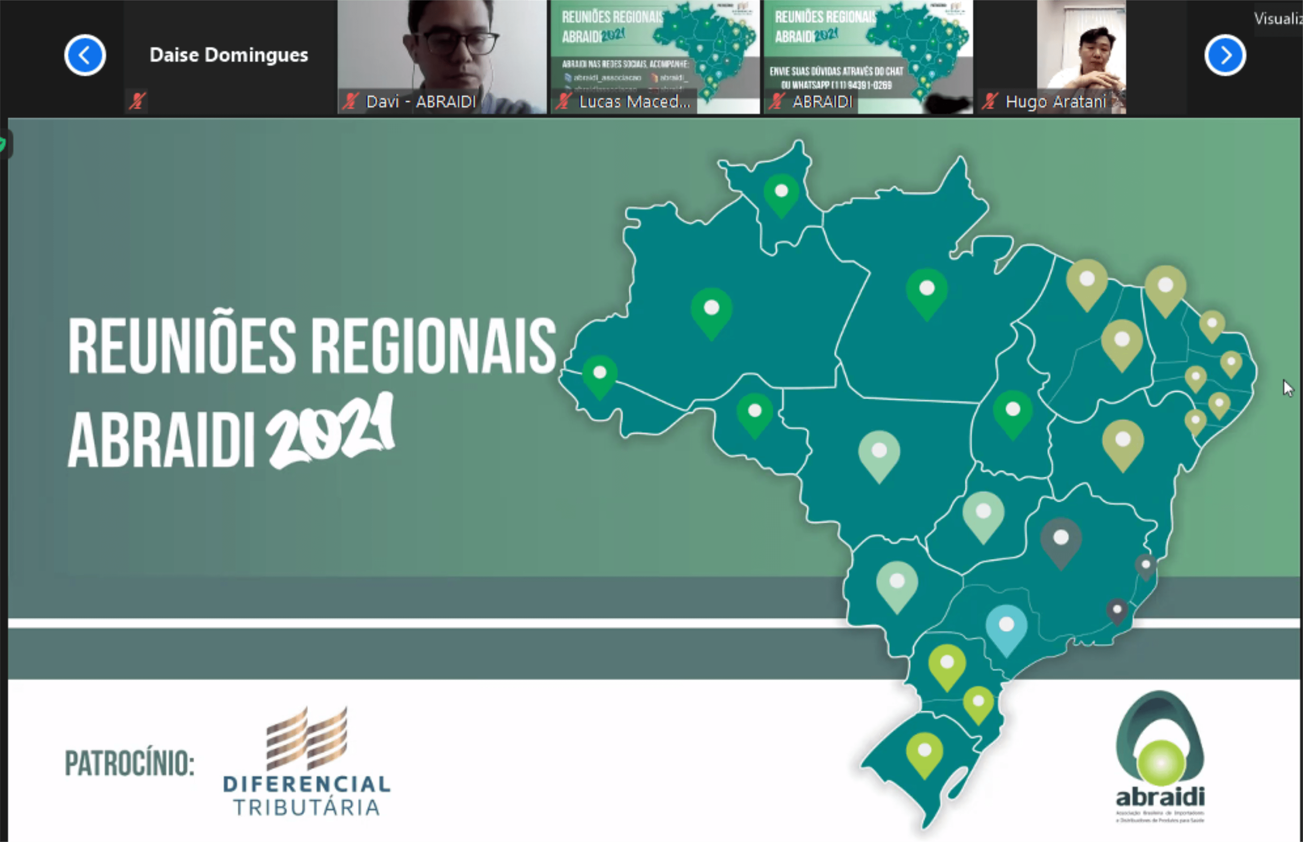 ABRAIDI inicia rodada de reuniões regionais