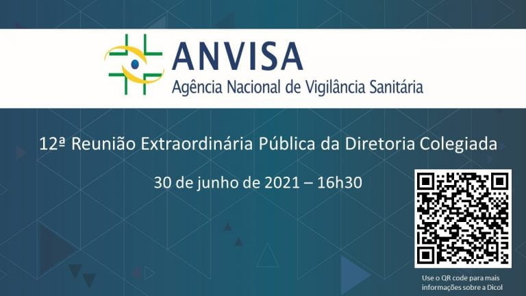 Transmissão ANVISA