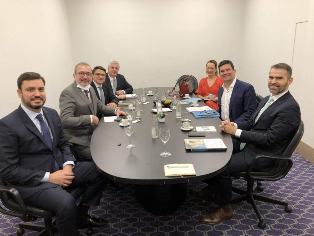 Reunião entre o pré-candidato Sergio Moro e membros da diretoria da ABIIS