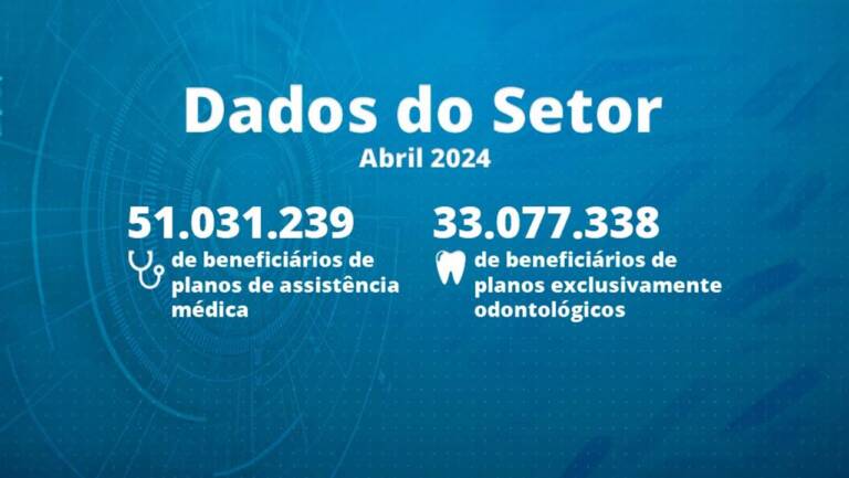 ANS divulga dados de beneficiários relativos a abril de 2024