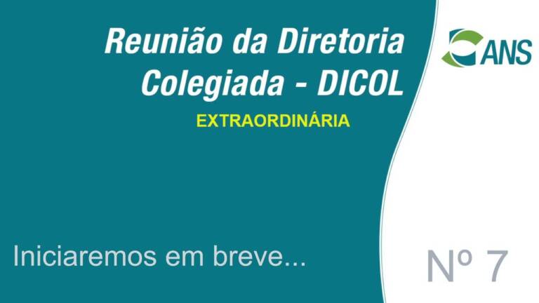 Deliberações da 7ª Reunião Extraordinária da Diretoria Colegiada de 2024