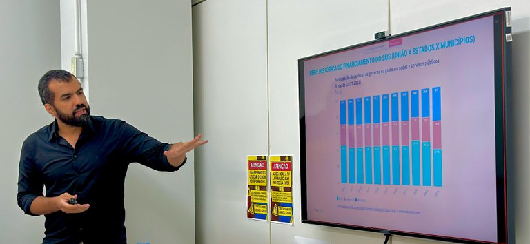 Consultoria Jurídica promove curso sobre financiamento do SUS