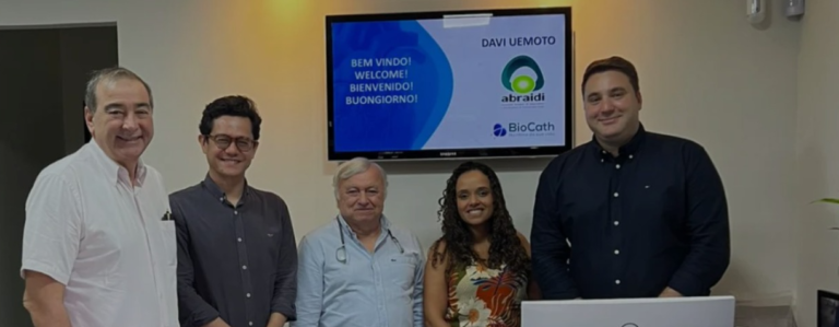 ABRAIDI visita a associada Biocath