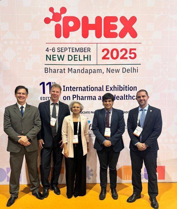 Anvisa participa da IPHEX 2025 na Índia e reforça cooperação regulatória Brasil–Índia