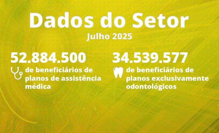 ANS divulga dados de beneficiários referentes a julho de 2025