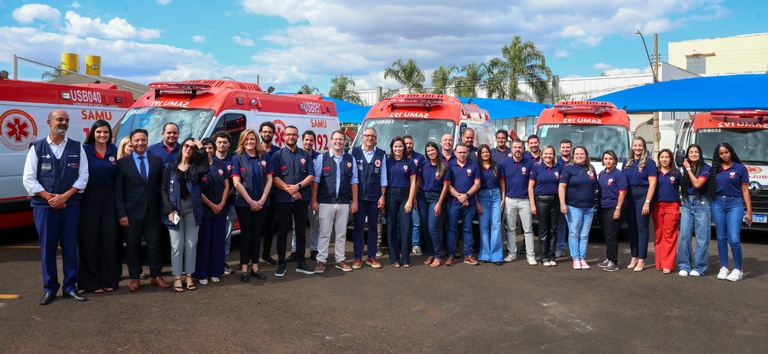 Ministro da Saúde inaugura SAMU 192 em Uberlândia (MG) e realiza entregas do Agora Tem Especialistas e Novo PAC Saúde