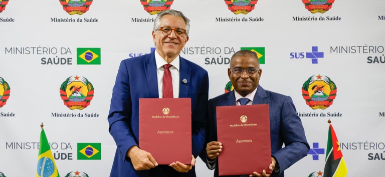 Brasil e Moçambique firmam acordos de cooperação na área da saúde