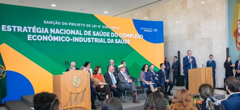 Lei institui Estratégia Nacional de Saúde do Complexo Econômico-Industrial da Saúde