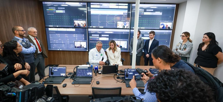 Ministério da Saúde apresenta Central de Comando das UTIs Inteligentes do SUS